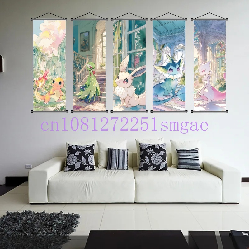 HD Pokémon Anime Scroll Painti – Canvas Painting recenzja i cena