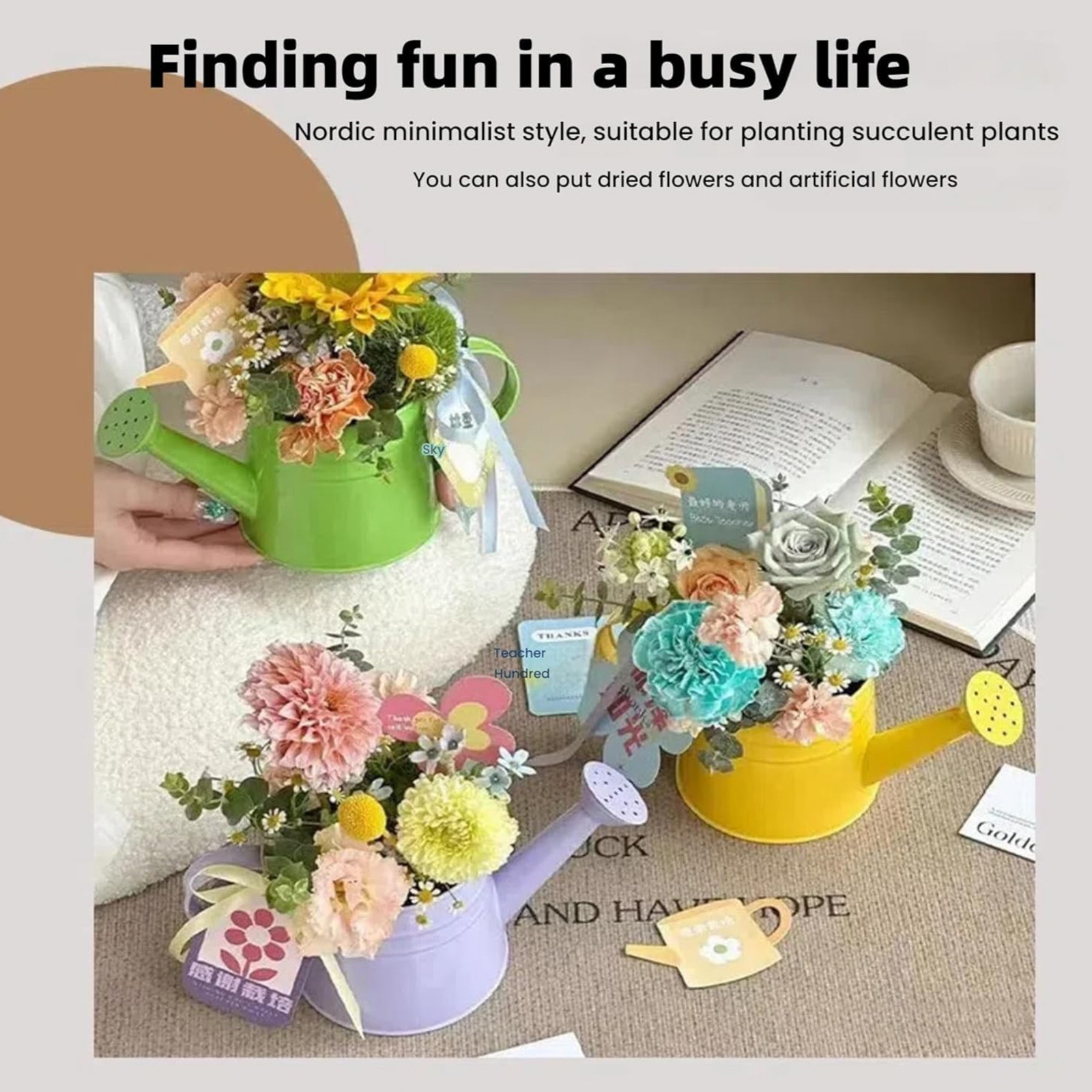 Candy Color Metal Watering Can – Home Decor Trend 2026 recenzja i cena