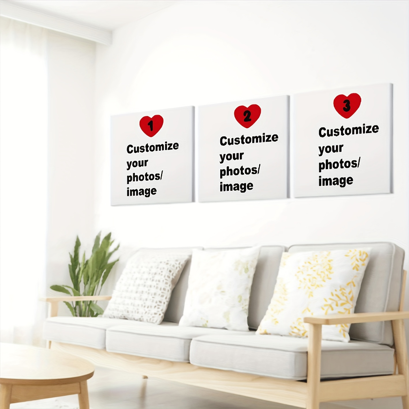 3pcs/set Custom Square Canvas  – Canvas Painting recenzja i cena
