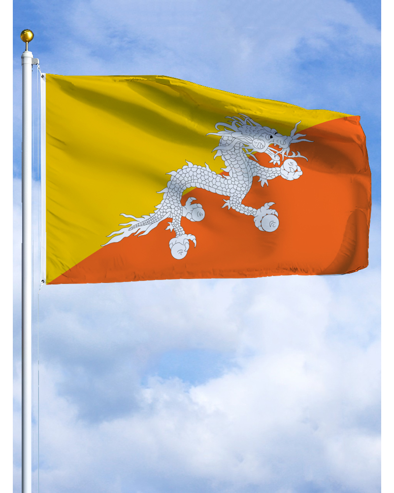 2×3FT Bhutan Emblem Flag Canad – Home Decor Canada recenzja i cena