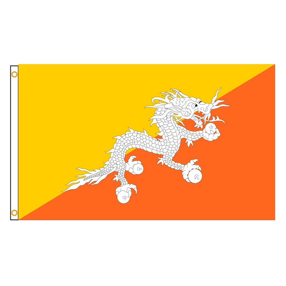 2×3FT Bhutan Emblem Flag Canad – Home Decor Canada recenzja i cena