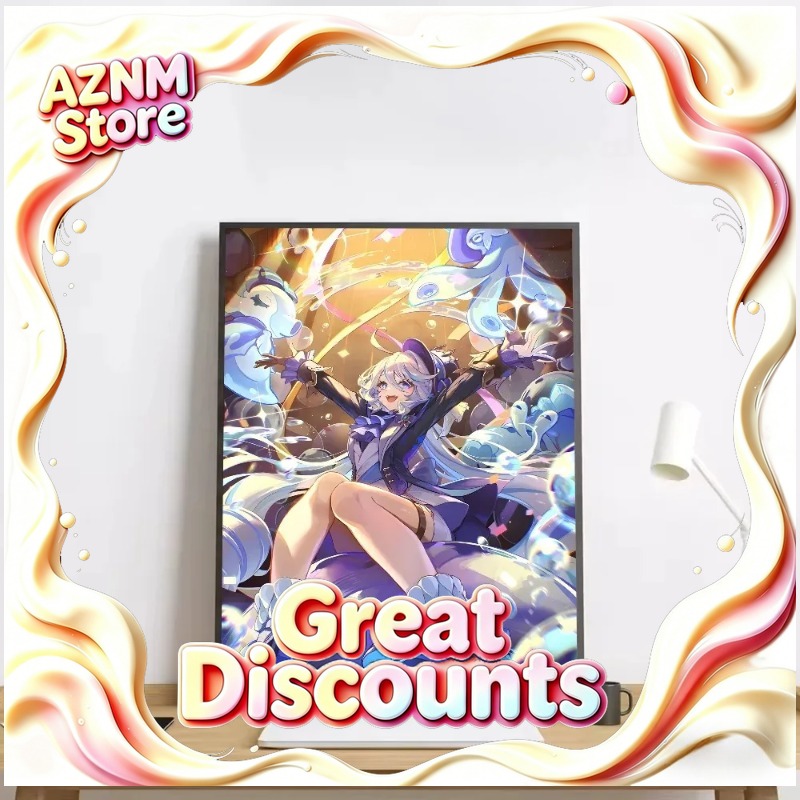 Furina Genshin Impact Canvas P – Home Decor Games Free recenzja i cena