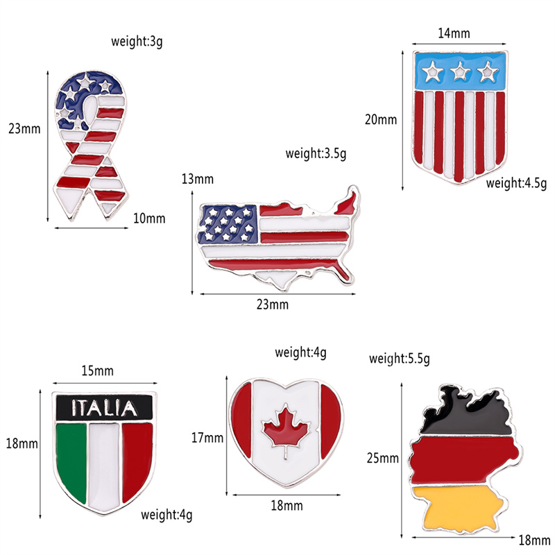 National Flag Pin Canada Itali – Home Decor Canada recenzja i cena