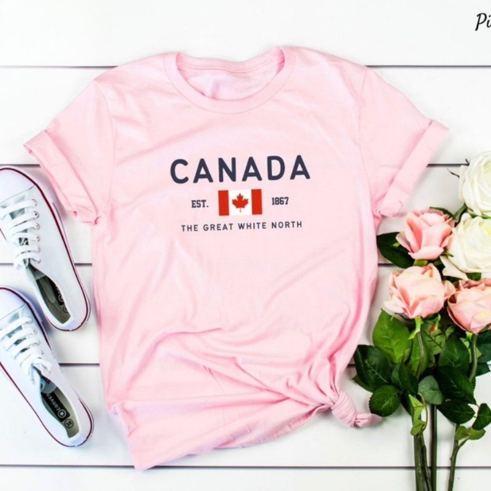 Canada Shirt Canadian Flag T-s – Home Decor Canada recenzja i cena