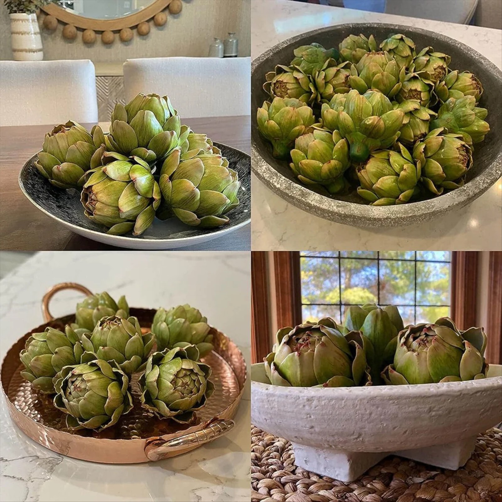 6pcs Artificial Artichoke Deco – Home Decor Trend 2026 recenzja i cena