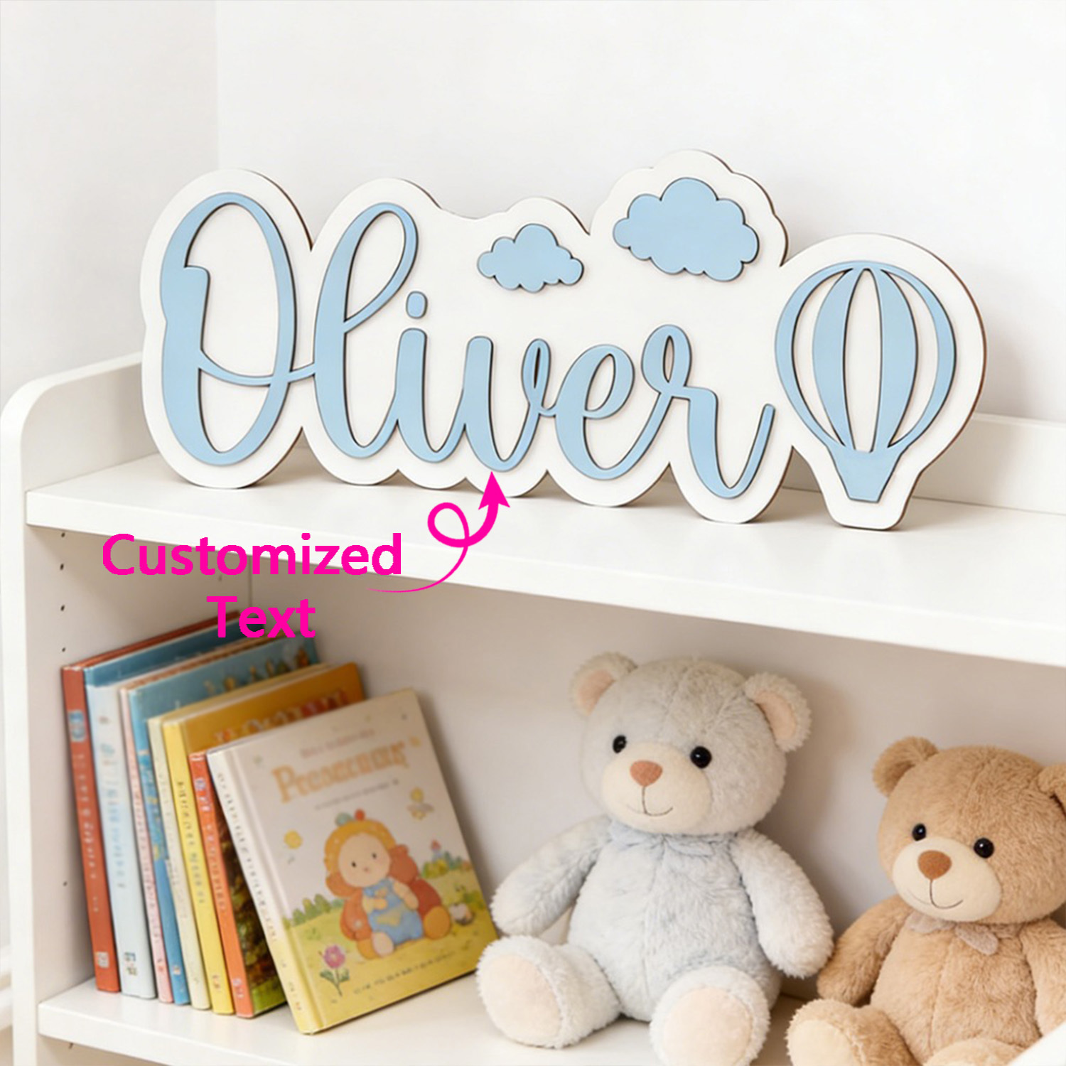 Personalized Hot Air Balloon & – Home Decor For Wedding recenzja i cena