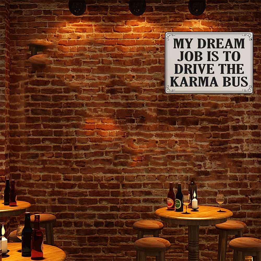 Retro Metal Wall Art Sign 