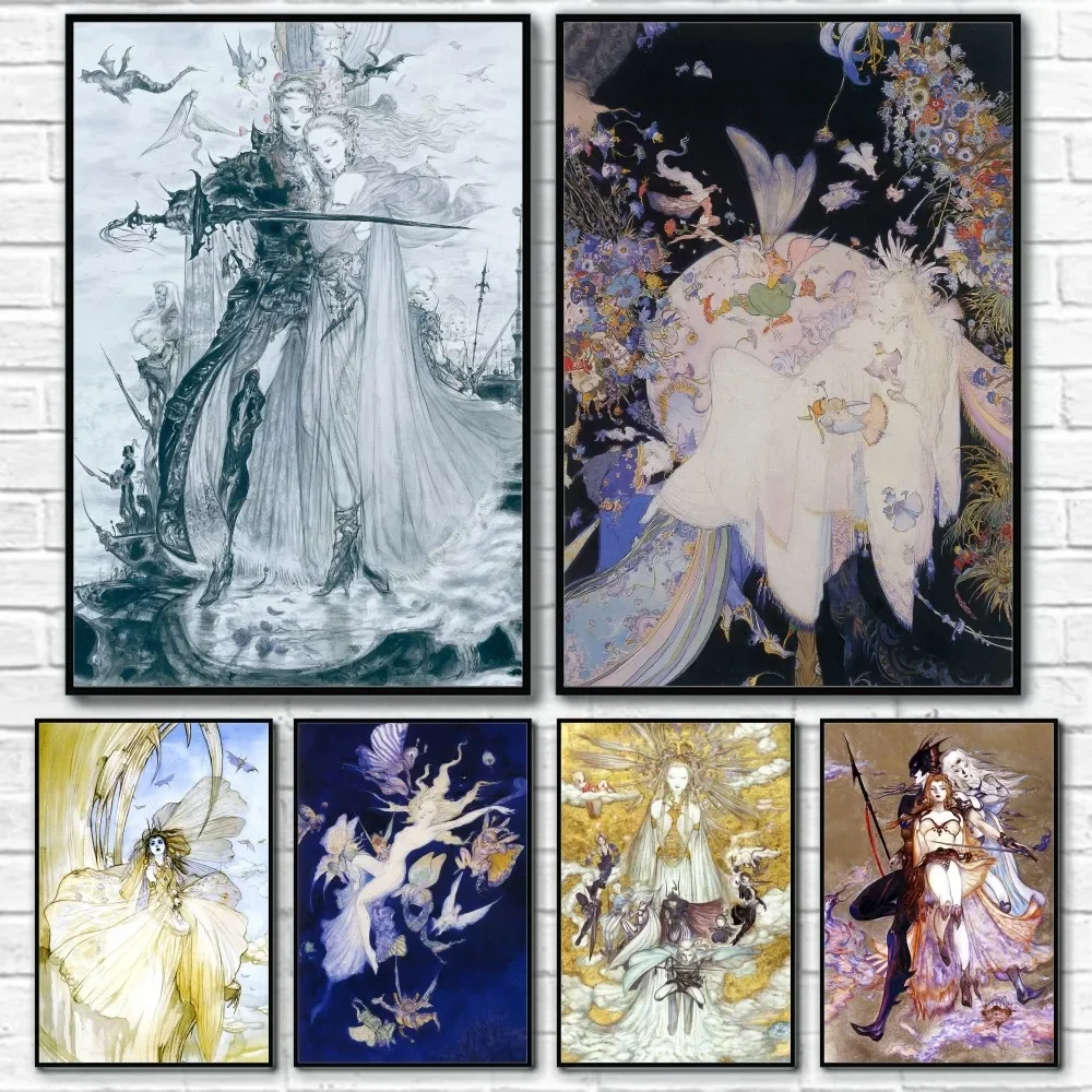 Yoshitaka Amano Final Fantasy  – Home Decor Games Free recenzja i cena