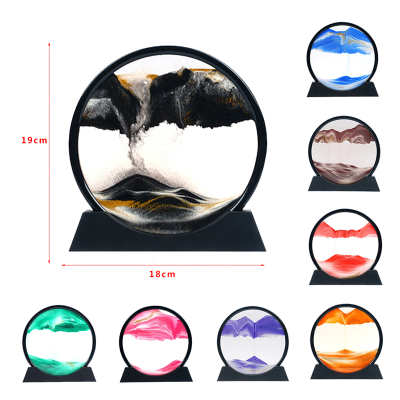 New！1Pcs 3D Hourglass Quicksan – Sand Art Picture recenzja i cena