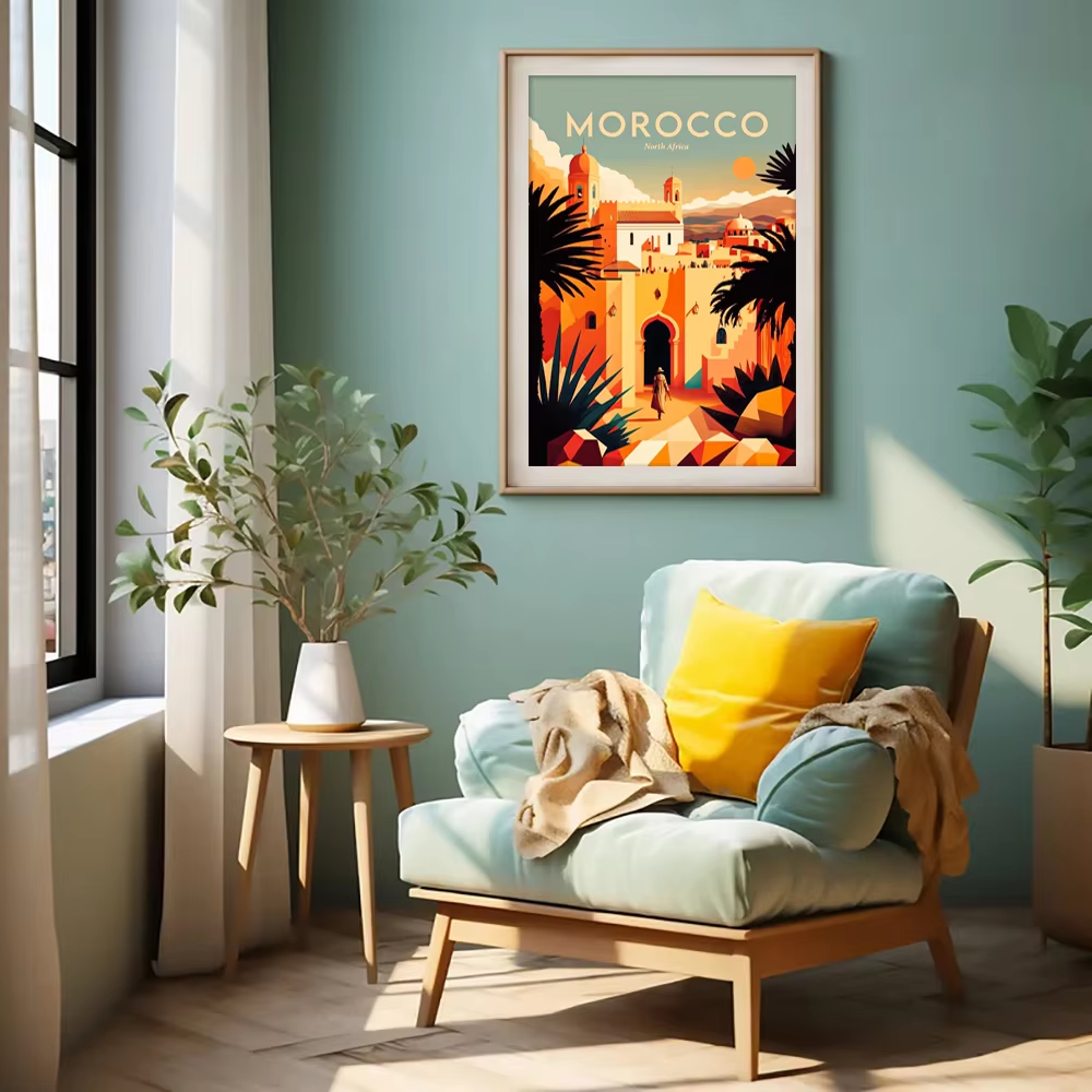 Colorful Impressionist Landsca – Home Decor Color Palettes recenzja i cena