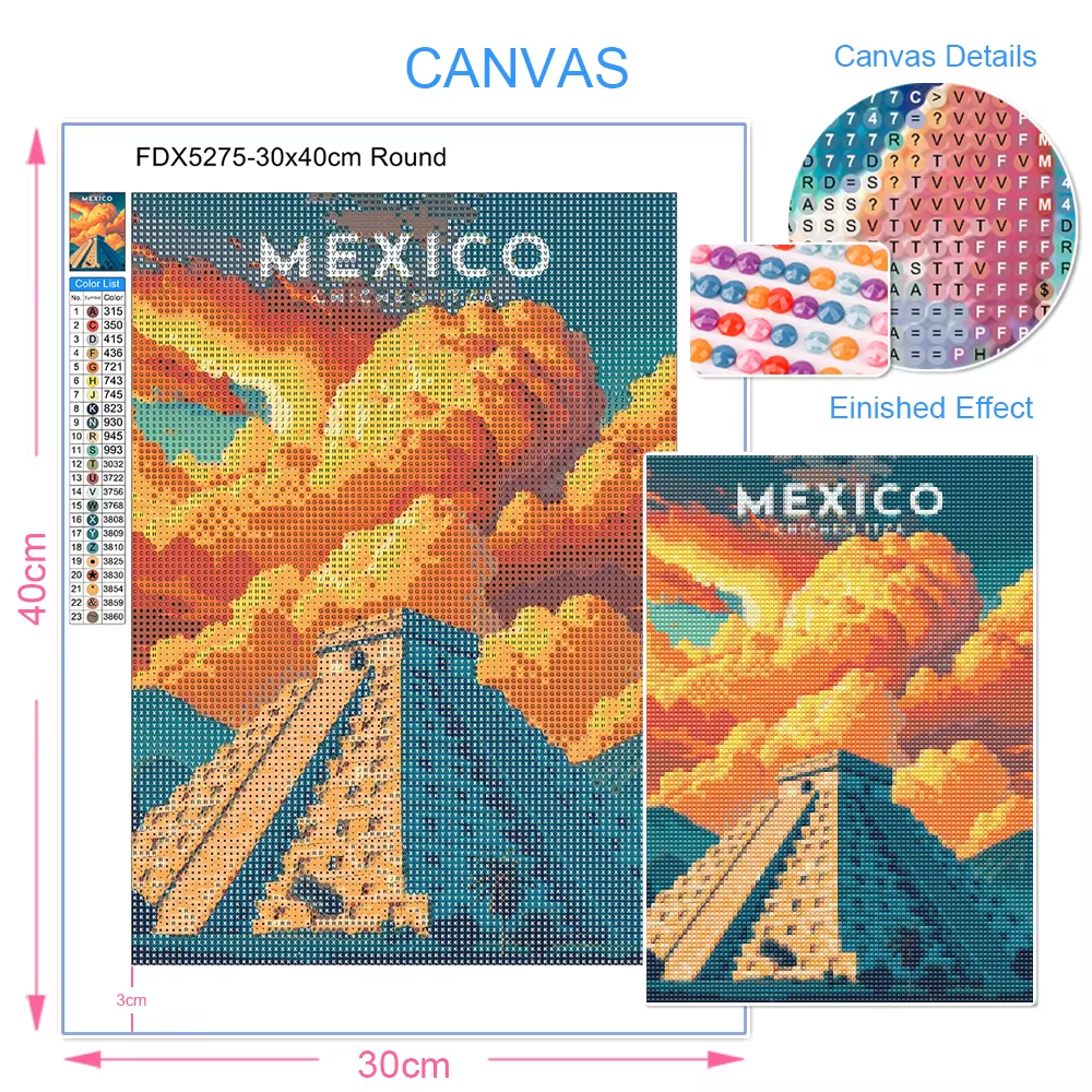 Colorful Impressionist Landsca – Home Decor Color Palettes recenzja i cena
