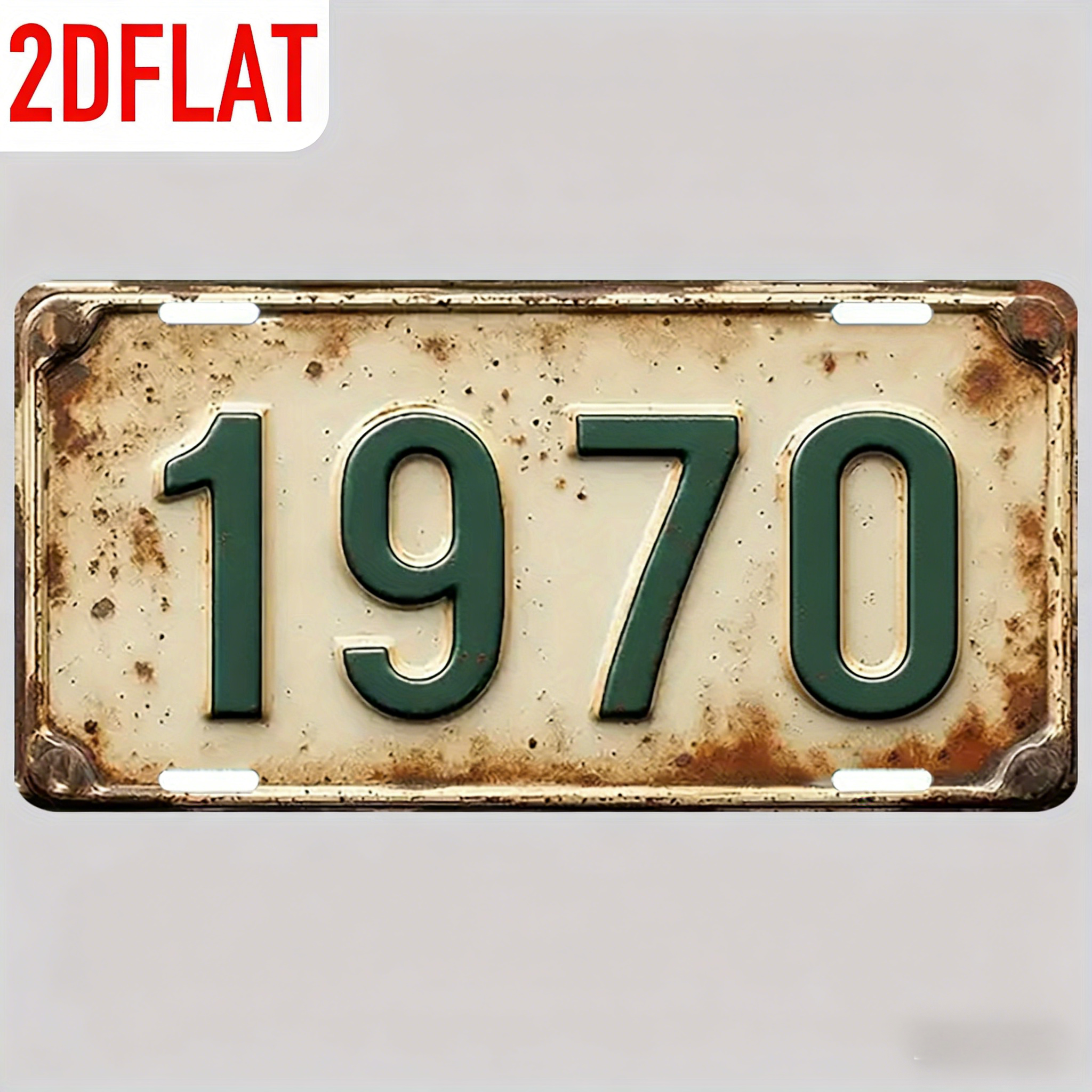 2D Flat Design - Vintage Metal – Home Decor Trends recenzja i cena