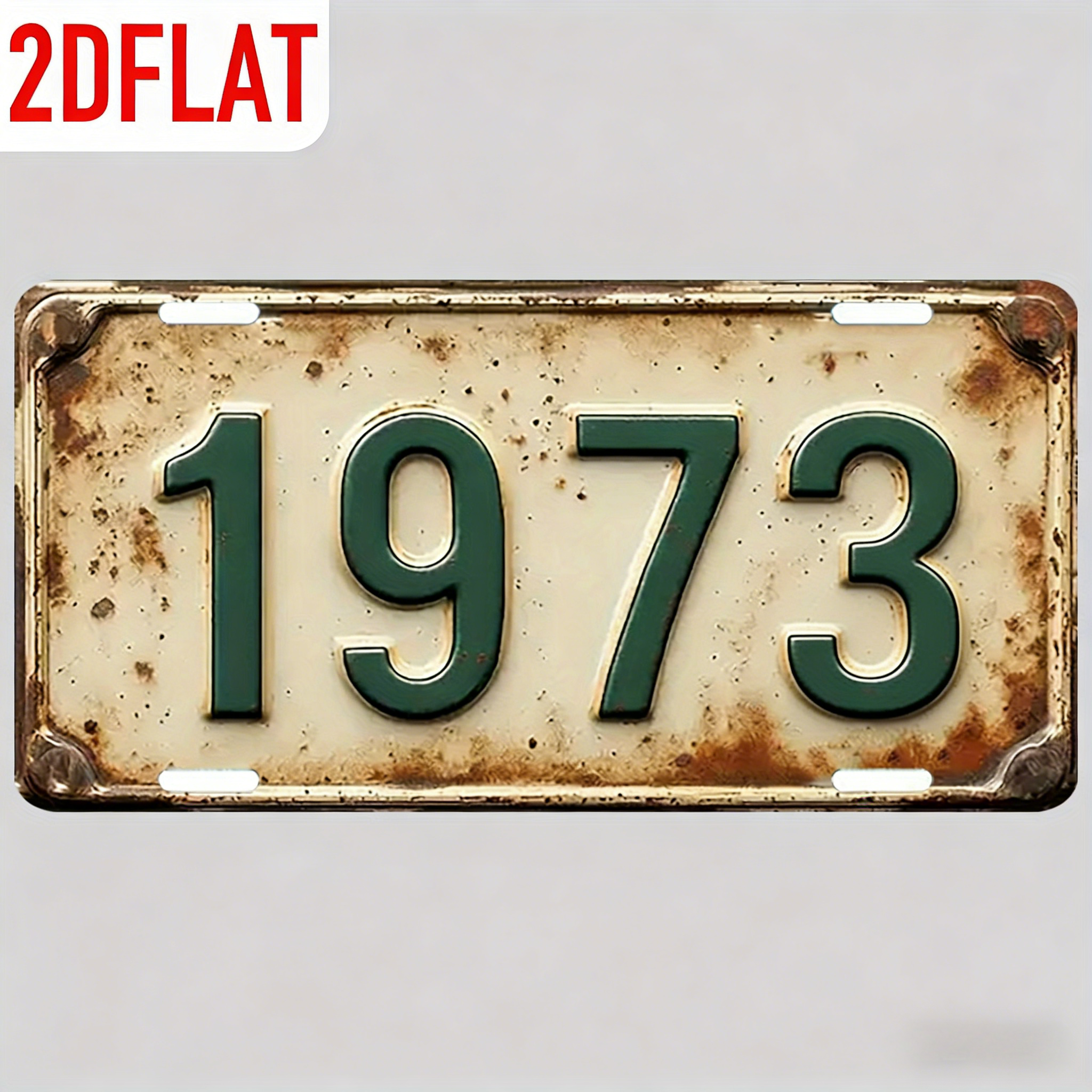 2D Flat Design - Vintage Metal – Home Decor Trends recenzja i cena