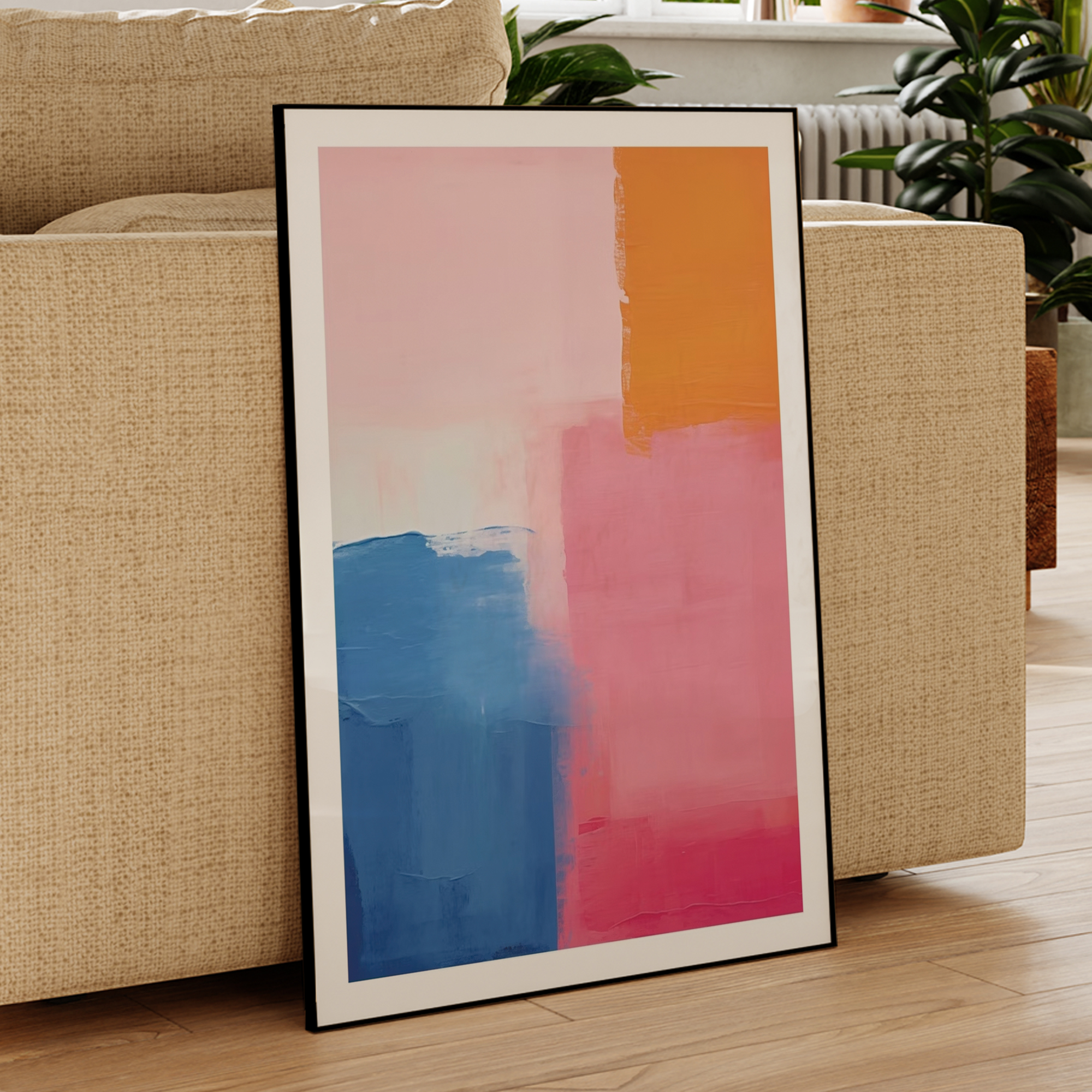 Abstract Draw Vibrant Energy W – Abstract Oil Painting recenzja i cena