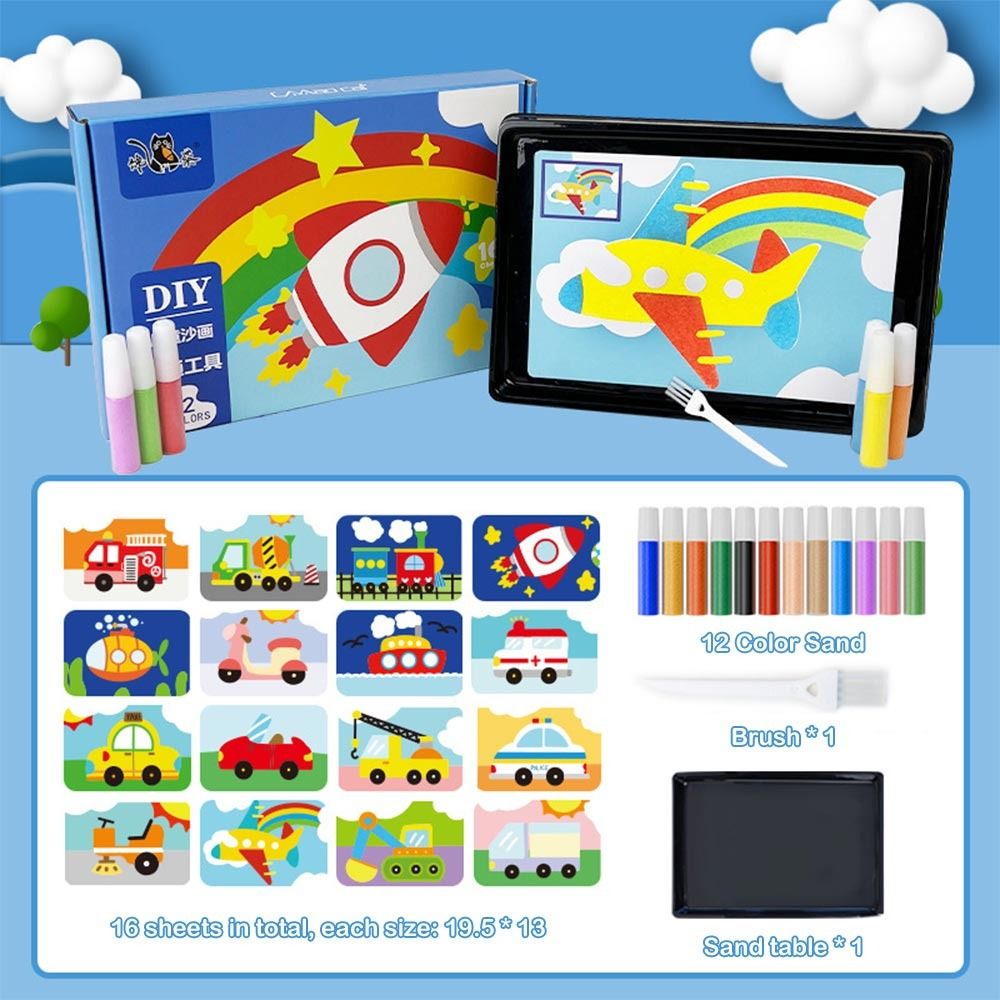 New DIY Sand Drawing Set Art P – Sand Art Picture recenzja i cena