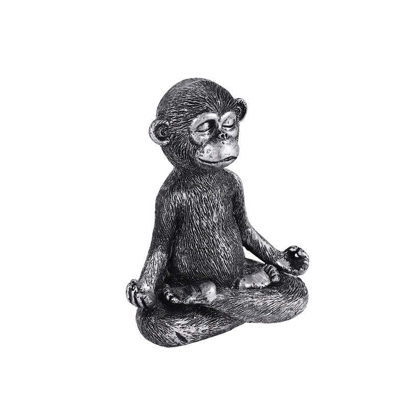 Meditating Monkey Statue Resin – Home Decor Resin recenzja i cena