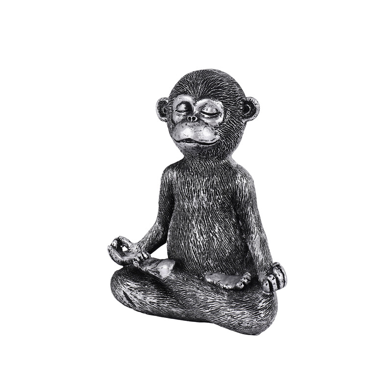 Meditating Monkey Statue Resin – Home Decor Resin recenzja i cena