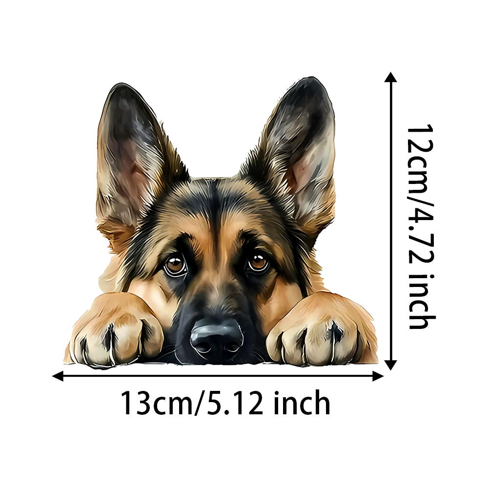 1PC Lying German Shepherd Viny – Germany Home Decor recenzja i cena