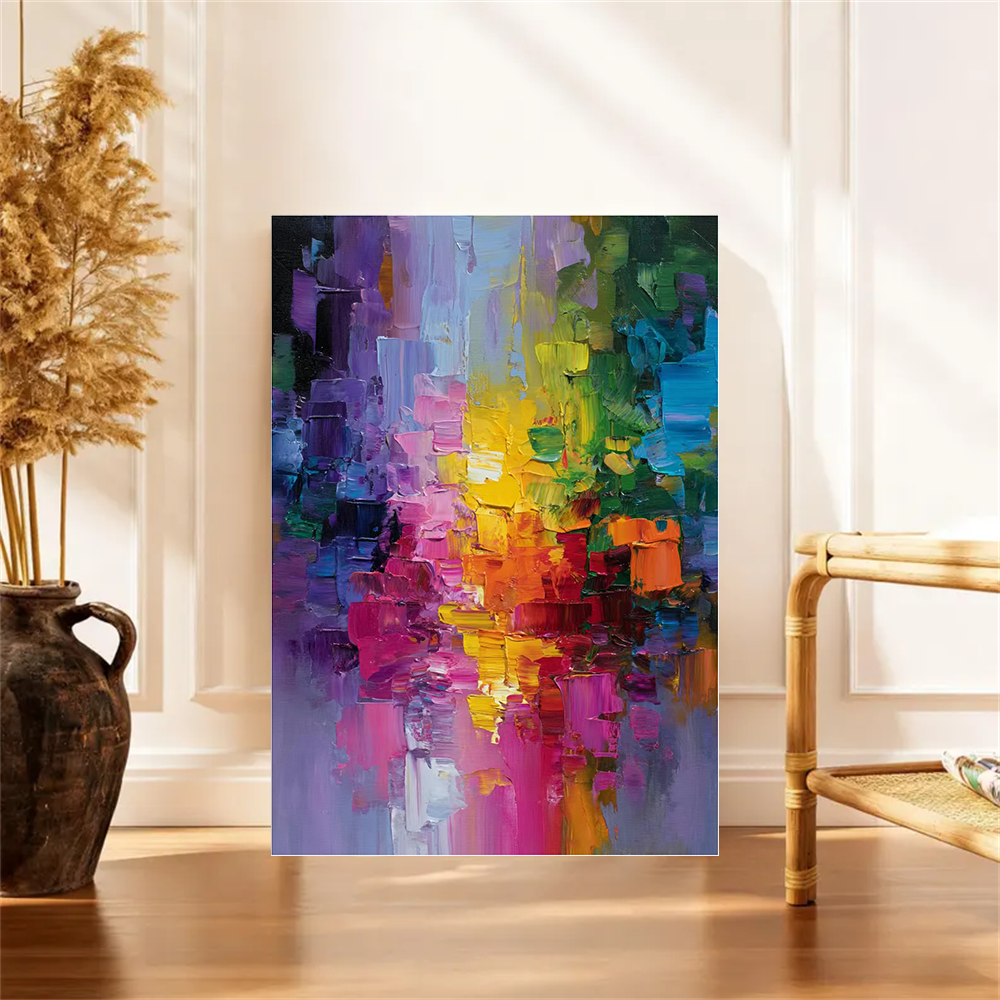 Hand-Painted Abstract Colorful – Home Decor Color Palettes recenzja i cena