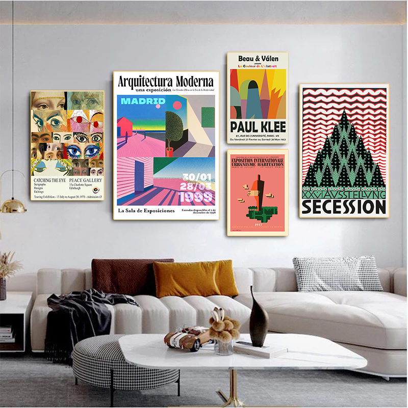 Classic Bauhaus Color Palette  – Home Decor Color Palettes recenzja i cena