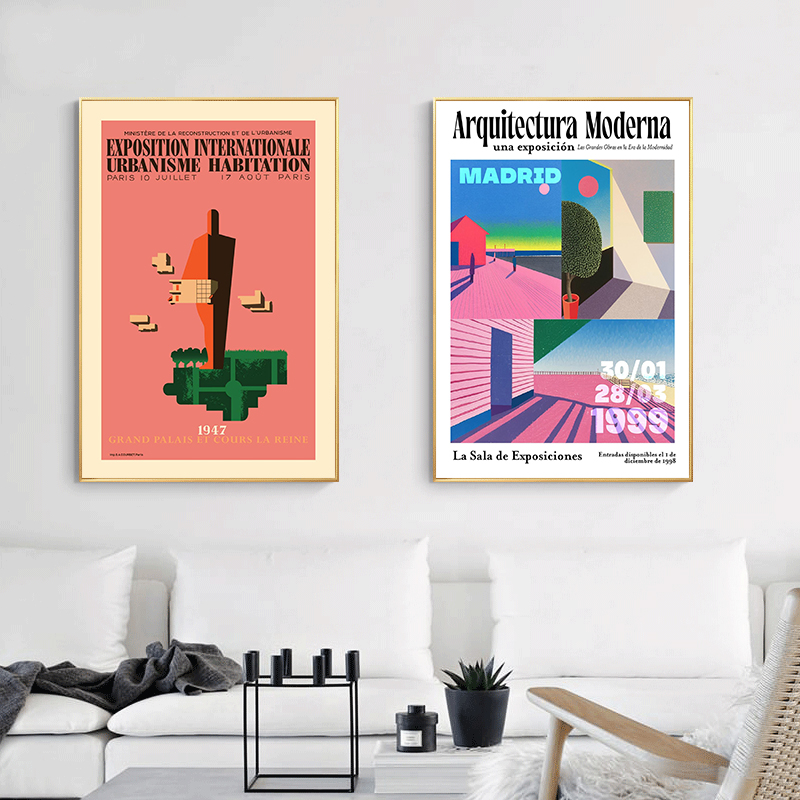 Classic Bauhaus Color Palette  – Home Decor Color Palettes recenzja i cena