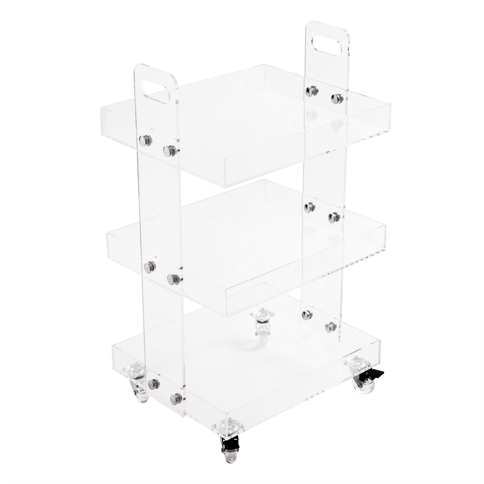 3-Tier Clear Acrylic Storage C – Home Decor On Wheels recenzja i cena