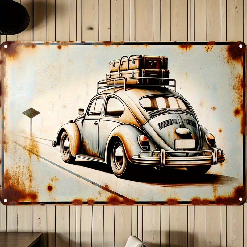 Vintage Car Metal Wall Art Sig – Home Decor Trends recenzja i cena