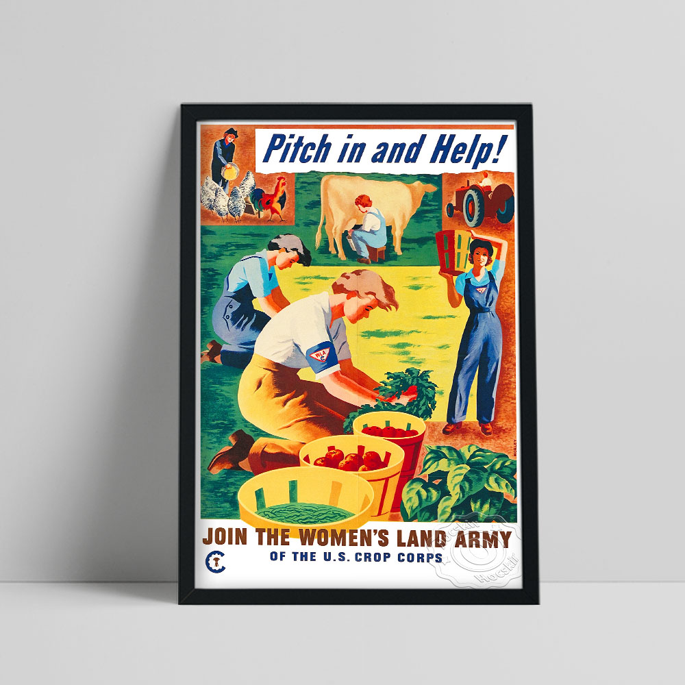 Pitch In And Help Job Prints P – Home Decor Jobs recenzja i cena