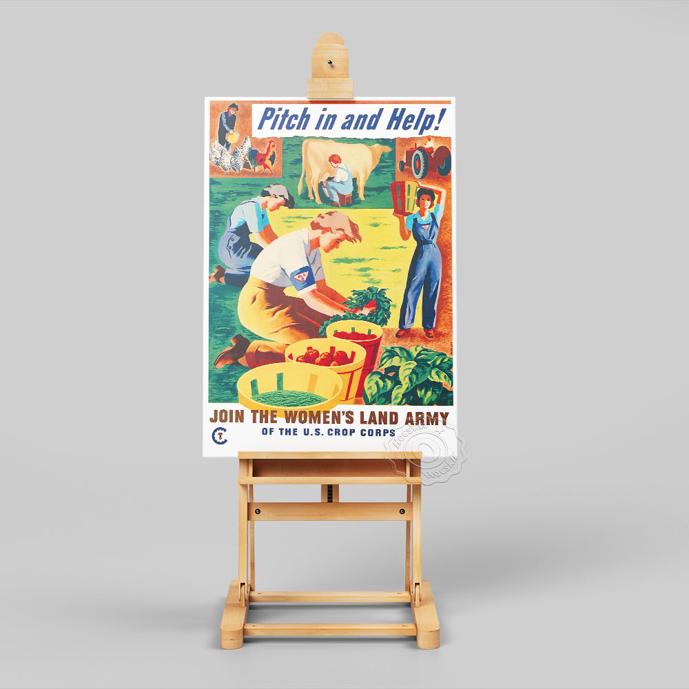 Pitch In And Help Job Prints P – Home Decor Jobs recenzja i cena