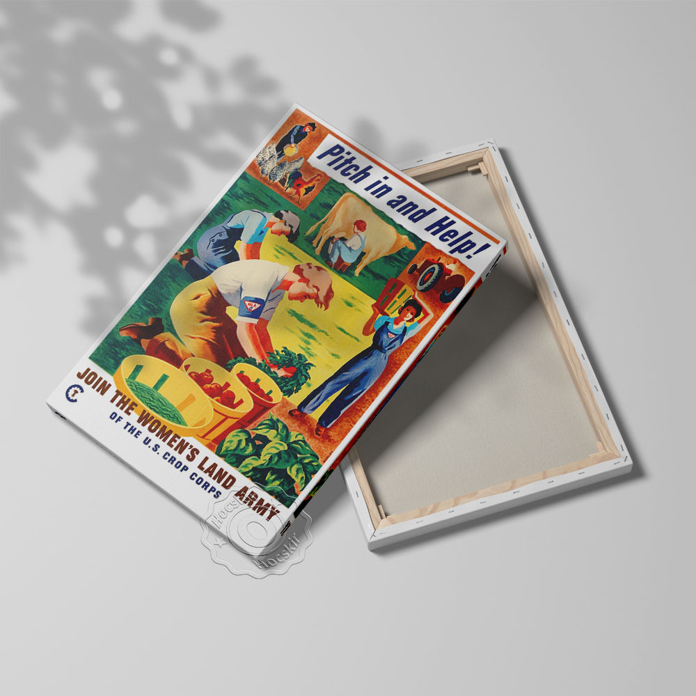 Pitch In And Help Job Prints P – Home Decor Jobs recenzja i cena
