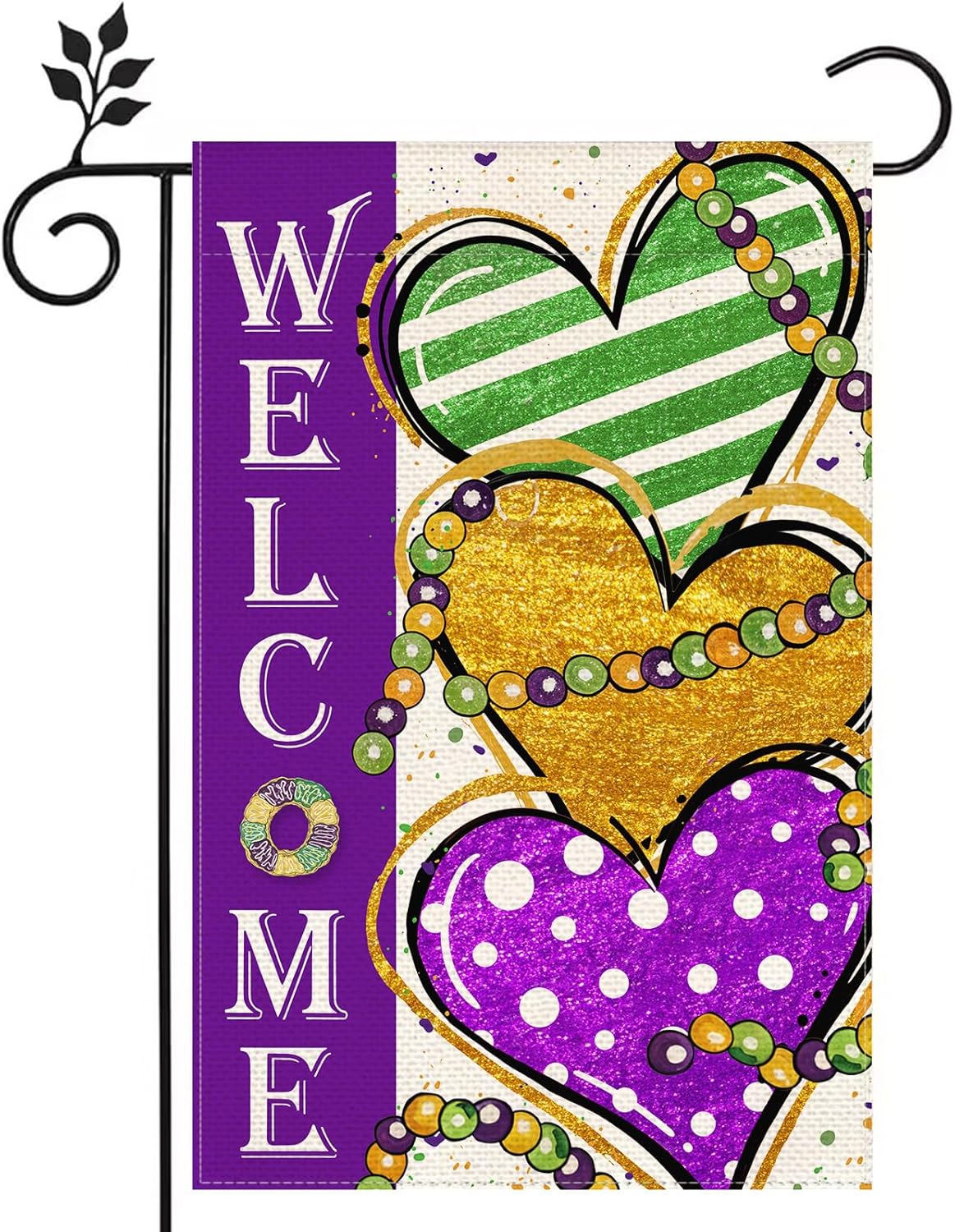 Welcome New Orleans Carnival F – Home Decor New Orleans recenzja i cena