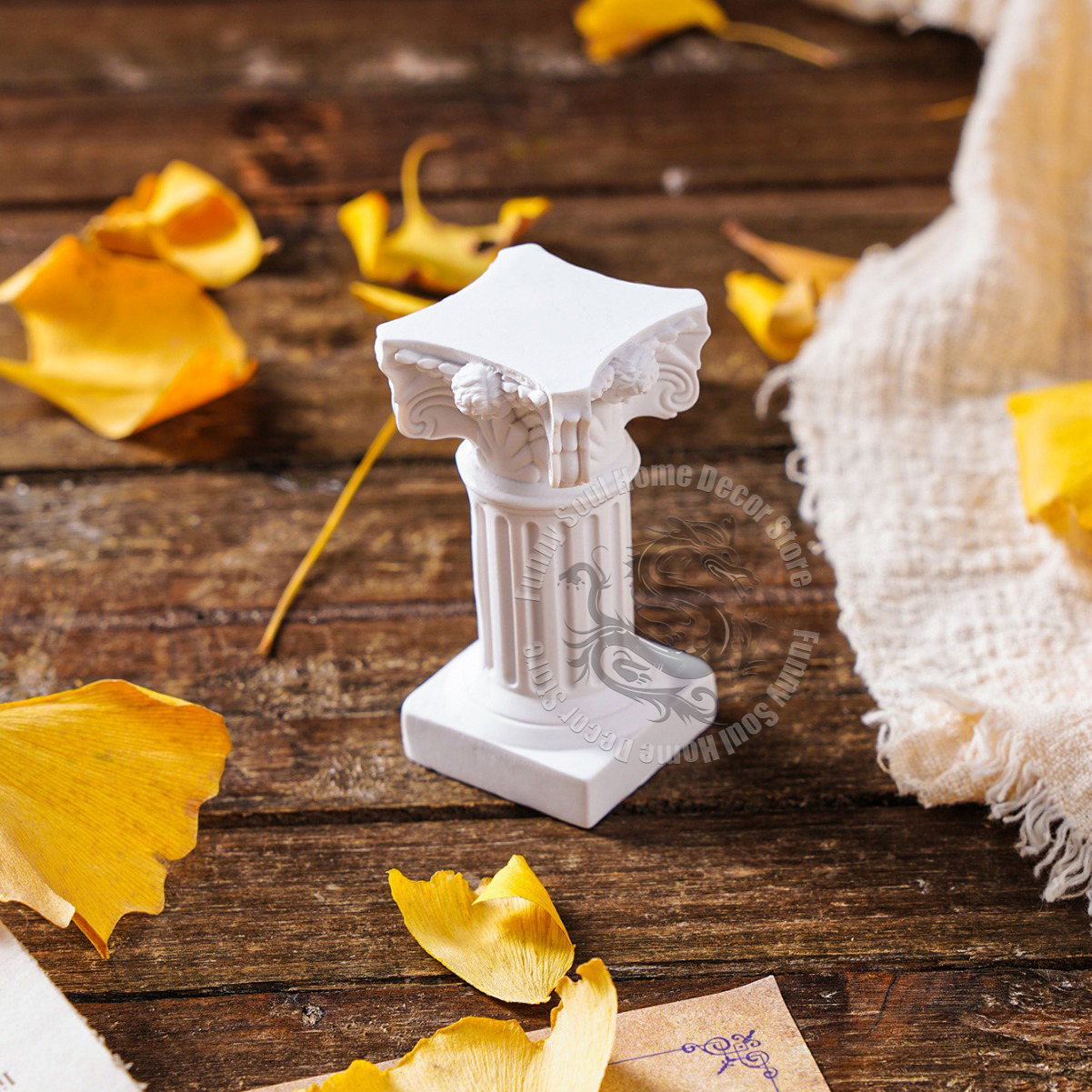 Nordic Roman column candlestic – Home Decor Resin recenzja i cena