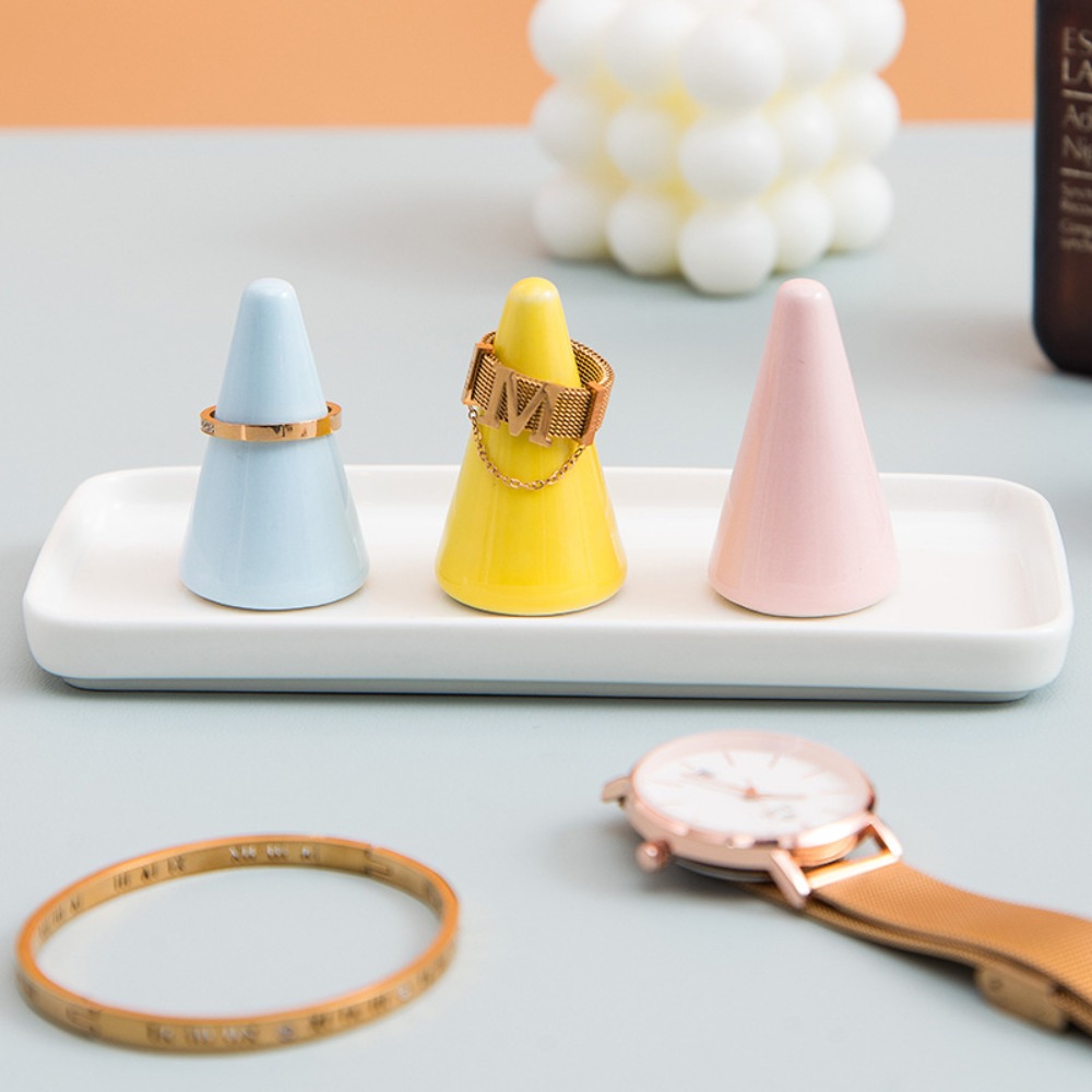 Jewelry Props Finger Shape Org – Ceramic Trinket Dish recenzja i cena