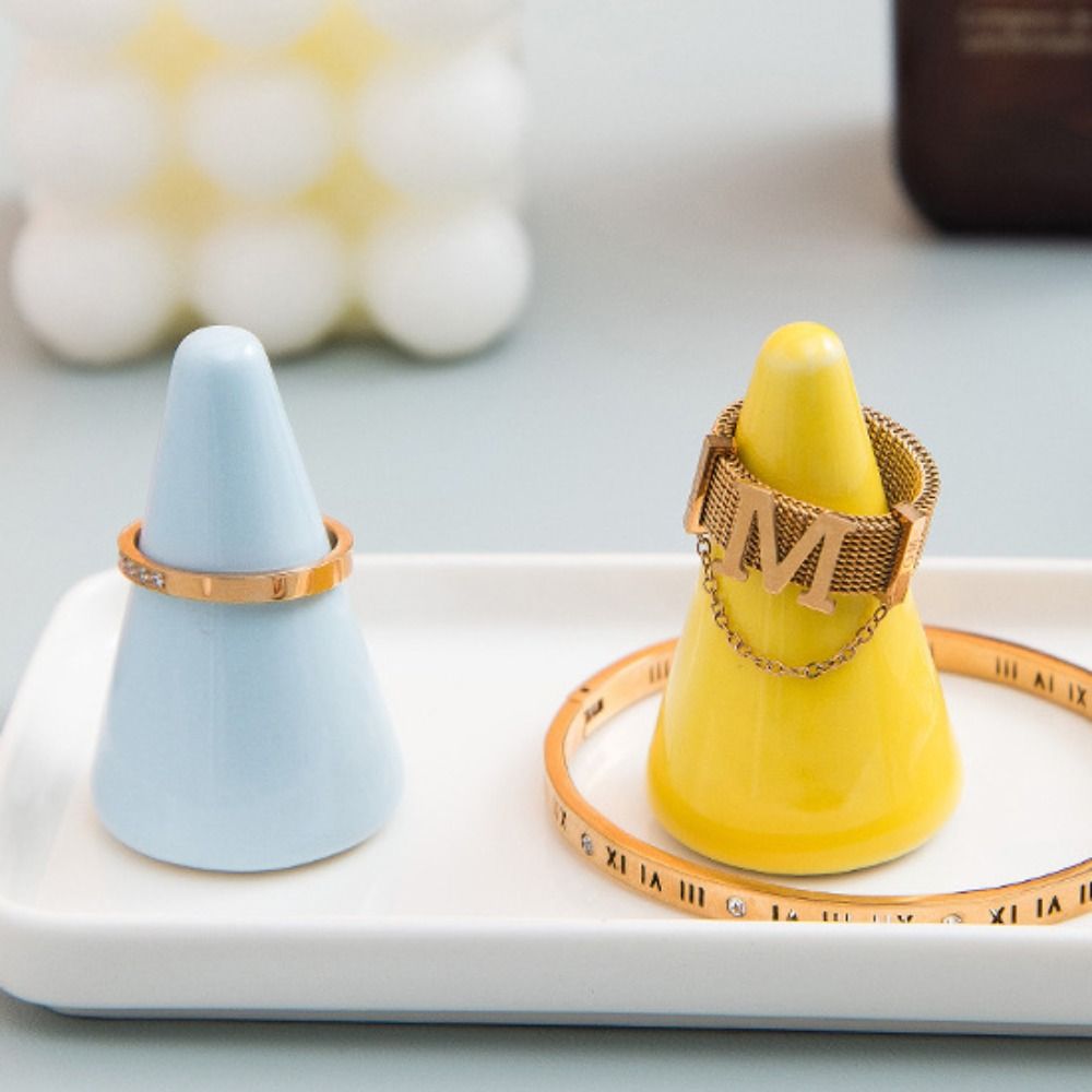 Jewelry Props Finger Shape Org – Ceramic Trinket Dish recenzja i cena