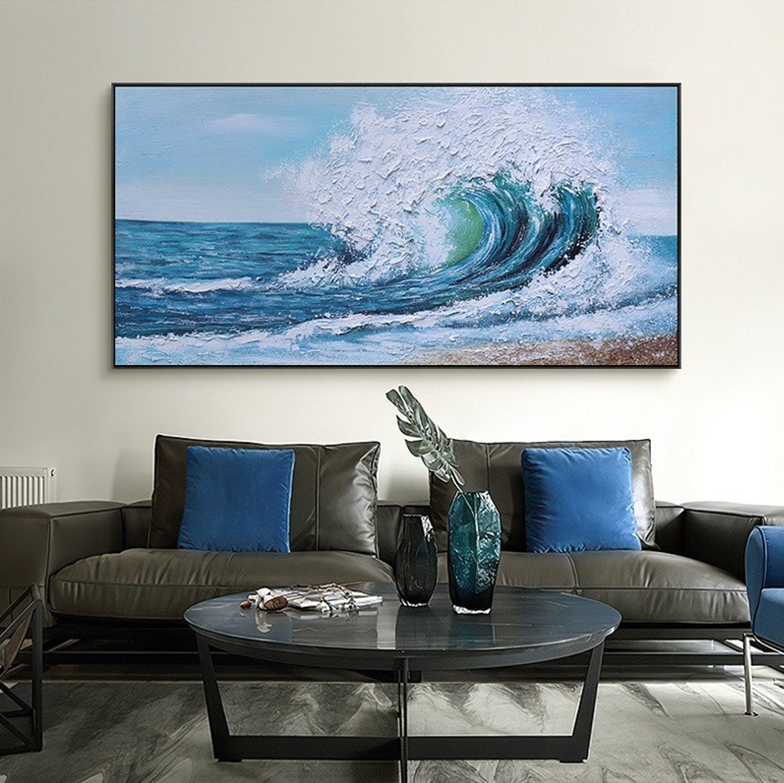 Waves Modern  Large Palette Kn – Home Decor Color Palettes recenzja i cena